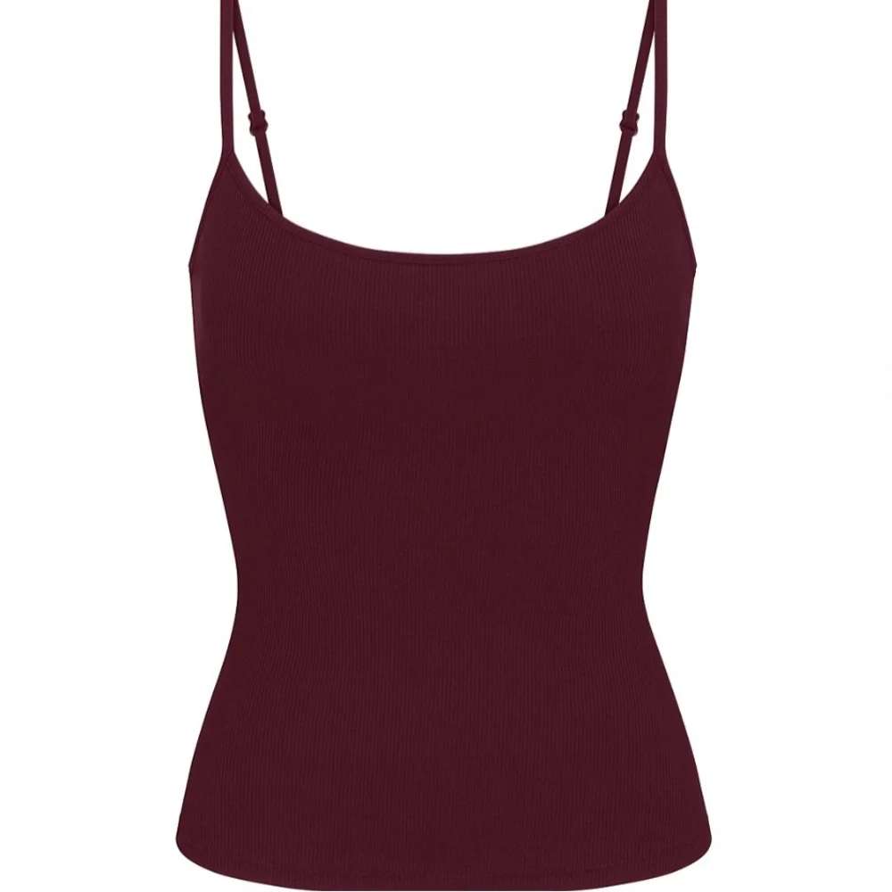Skims burgundy draw string pant set - Picture 2 of 3